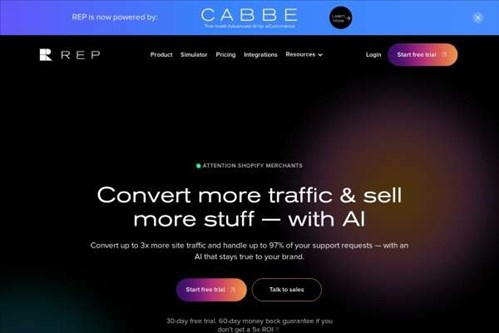 Rep AI网页截图