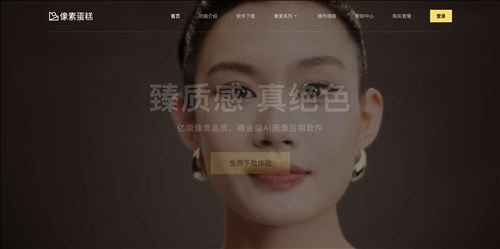 像素蛋糕网页截图