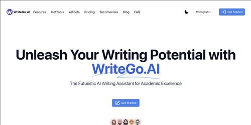 WriteGo网页截图