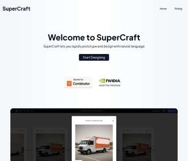 SuperCraft网页截图
