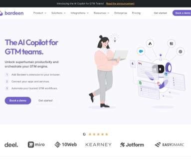 Bardeen AI网页截图