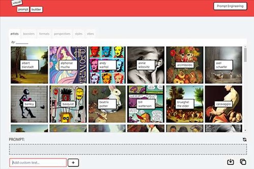 Visual Prompt网页截图