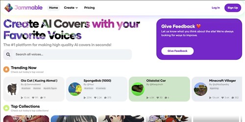 Voicify.ai网页截图