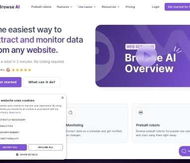 Browse AI网页截图