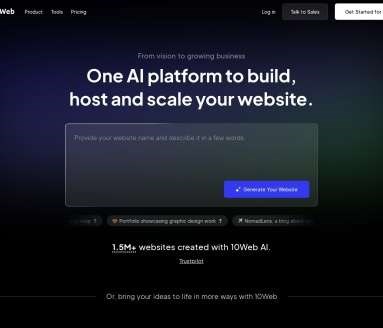 10Web网页截图