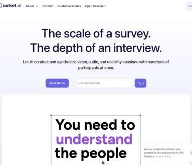 Outset.ai网页截图