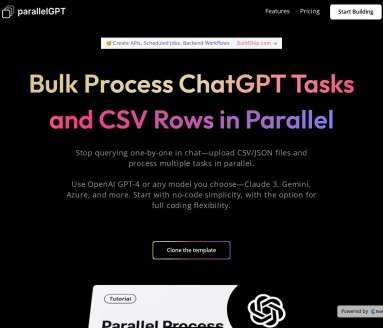 ParallelGPT网页截图