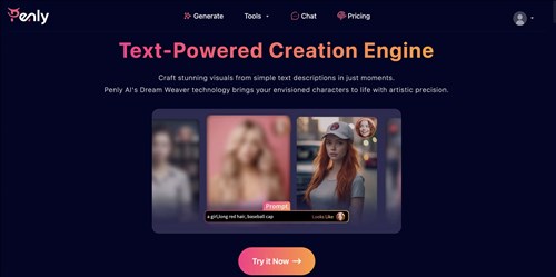 Penly AI网页截图