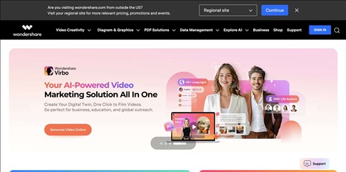 Wondershare网页截图