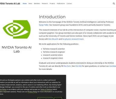Nvidia·GET3D网页截图