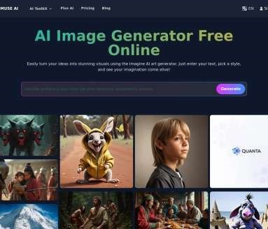 MUSE AI网页截图