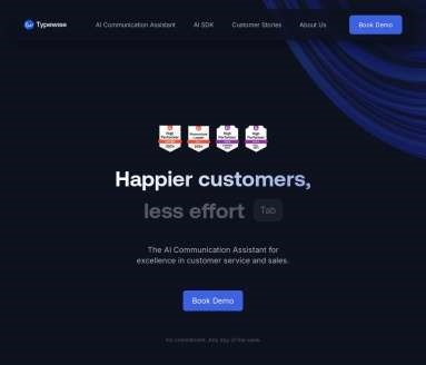 Typewise网页截图