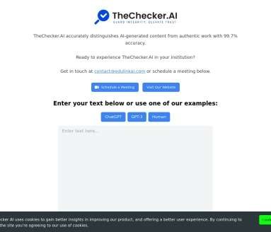 AICheatCheck网页截图