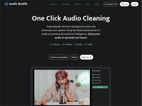 Audo Studio网页截图
