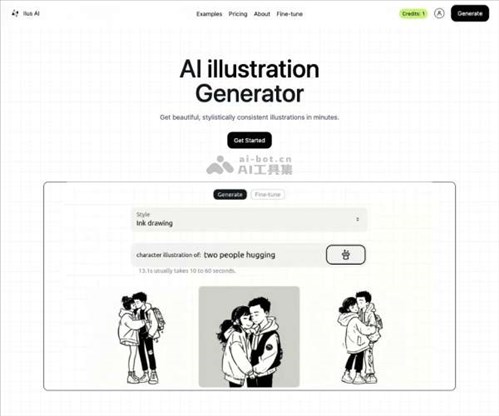 Ilus AI网页截图