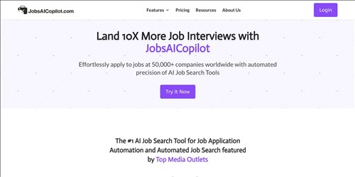 JobsAICopilot网页截图