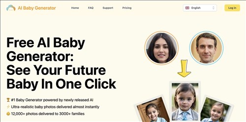AI Baby Generator网页截图