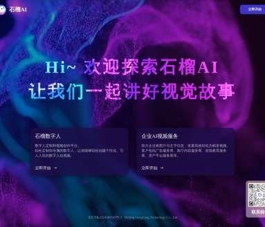 石榴助手网页截图