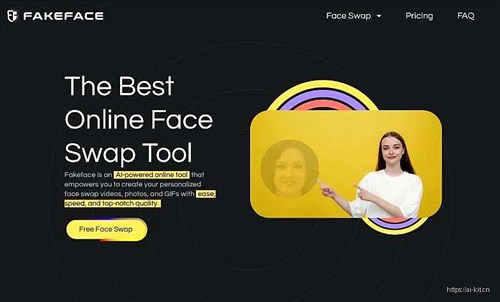 Fakeface网页截图