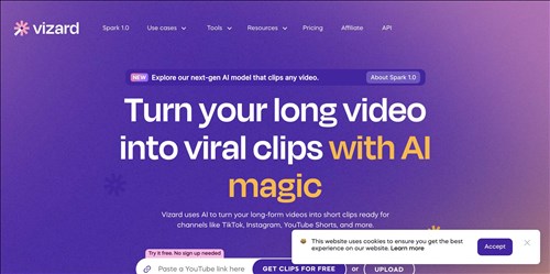 Vizard网页截图