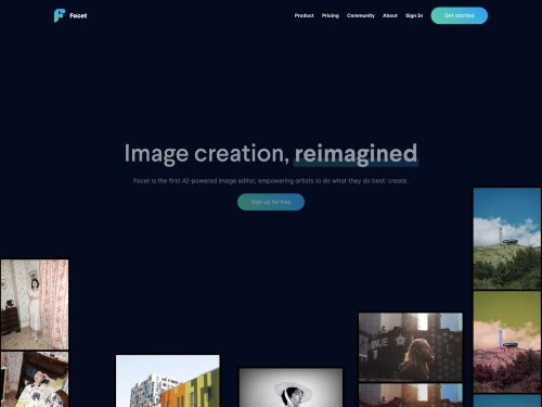 Facet网页截图