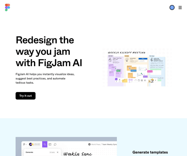 FigJam AI网页截图