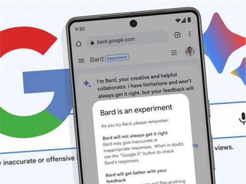Google Bard网页截图