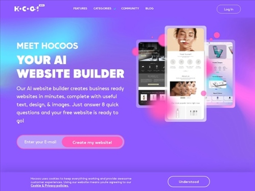 Hocoos网页截图