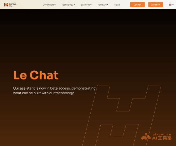 Le Chat网页截图