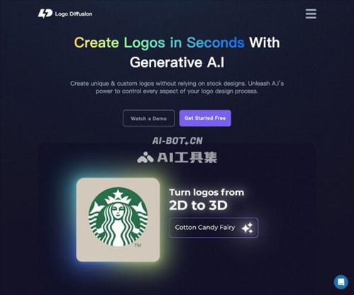 Logo Diffusion网页截图