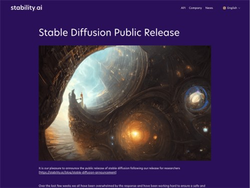 Stable Diffusion网页截图